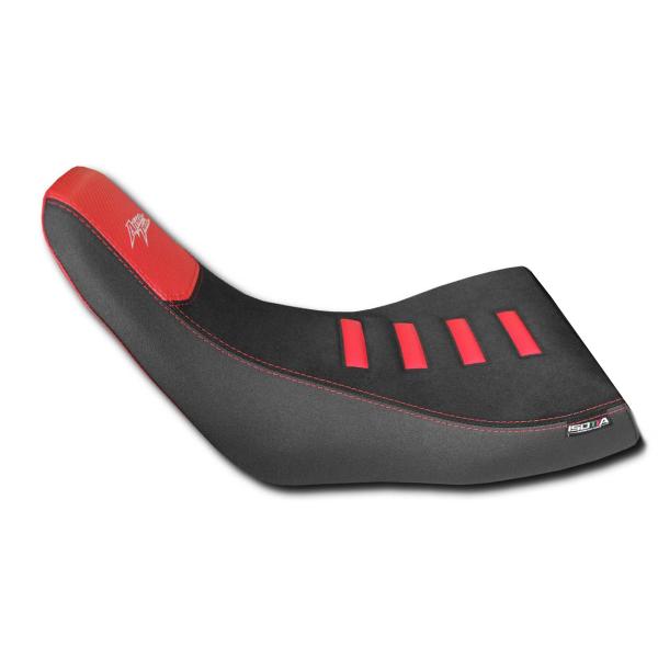 Isotta Alcantara/red rider saddle lowered comfort Honda Africa Twin 1100 2020-2024