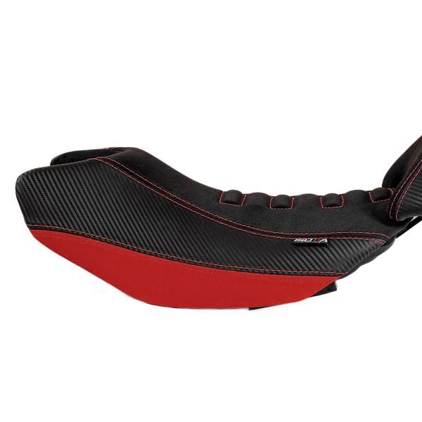 Sella pilota Isotta ribassata rossa Benelli TRK502 2017-2023