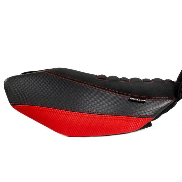 Sella pilota Isotta comfort rossa Benelli TRK502 2017-2023