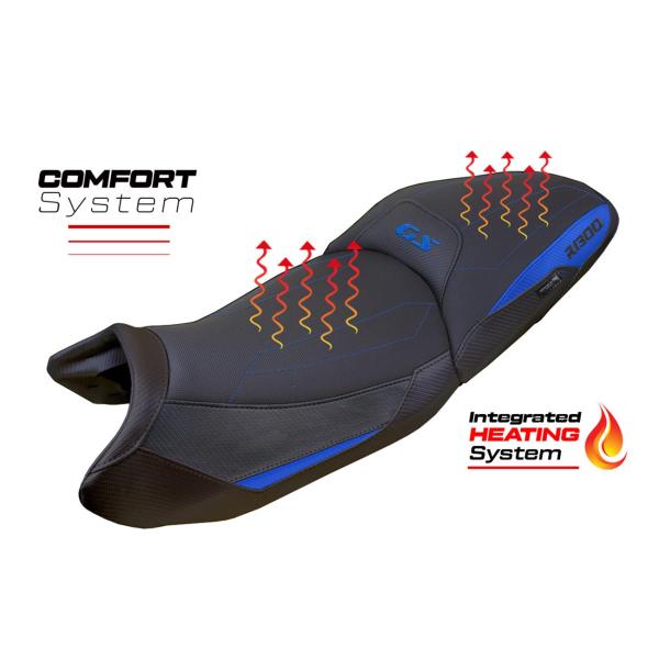 Rivestimento sella riscaldata TPZ Comfort Logo blu BMW R1300GS 2023-2025
