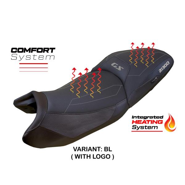 Rivestimento sella riscaldata TPZ Comfort Logo nero BMW R1300GS 2023-2025