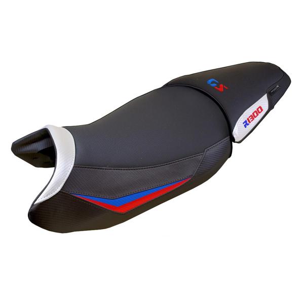 Rivestimento sella TPZ Koln Logo bianco-rosso-blu BMW R1300GS 2023-2025