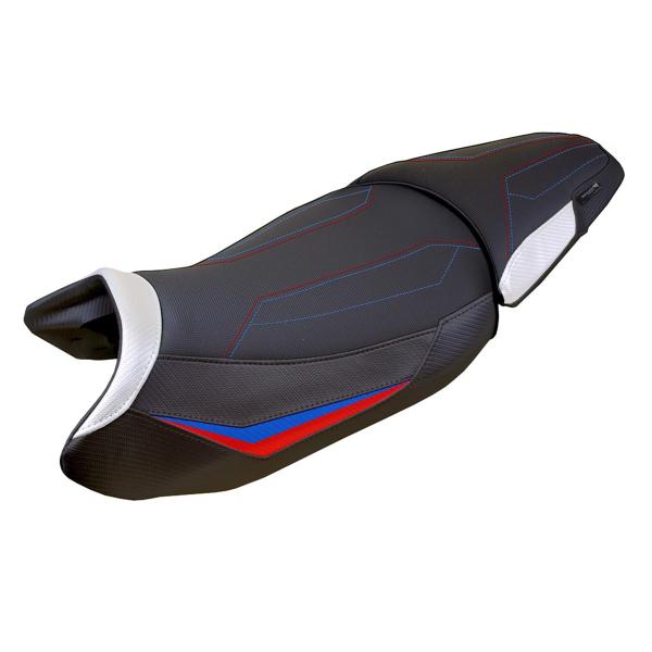Rivestimento sella TPZ Koln Comfort bianco-rosso-blu BMW R1300GS 2023-2025