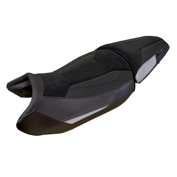 Rivestimento sella TPZ Koln Velvet Ultragrip argento BMW R1300GS 2023-2025