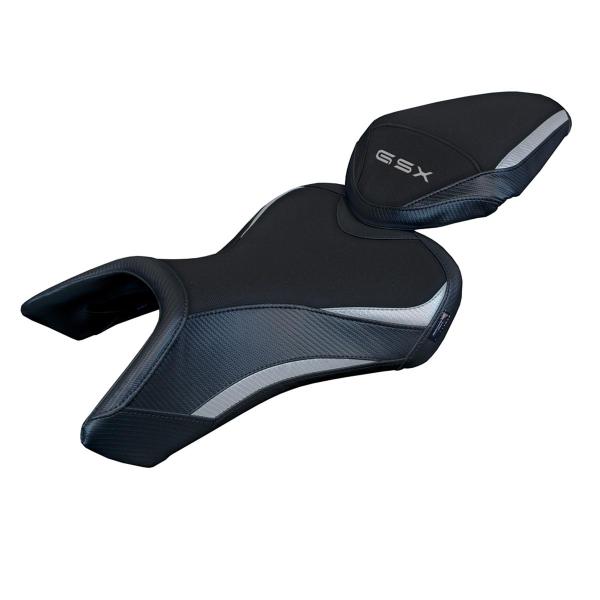 Rivestimento sella TPZ Niigata Logo argento Suzuki GSX8S/8R 2023-2025