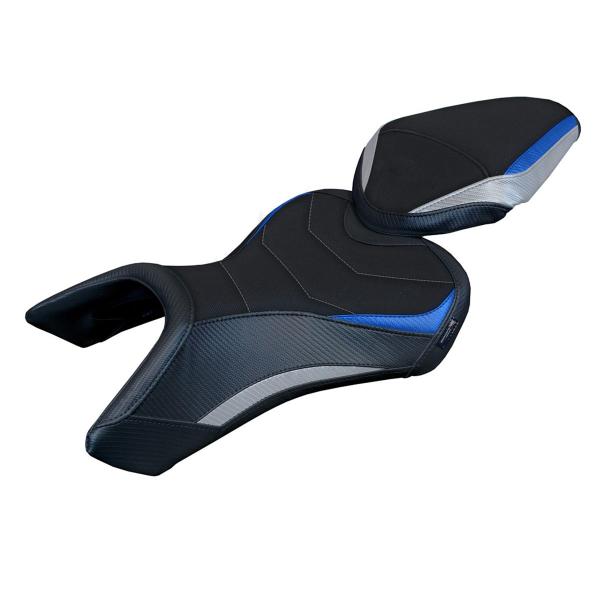 Rivestimento sella TPZ Niigata Comfort argento-blu Suzuki GSX8S/8R 2023-2025