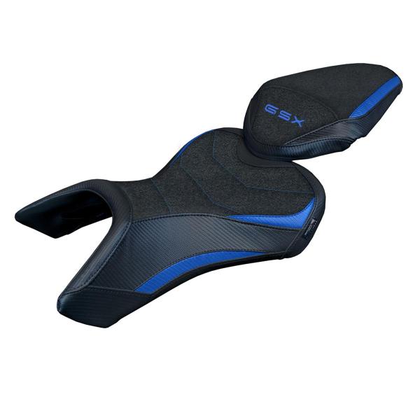 Rivestimento sella TPZ Niigata Ultragrip Logo blu Suzuki GSX8S/8R 2023-2025