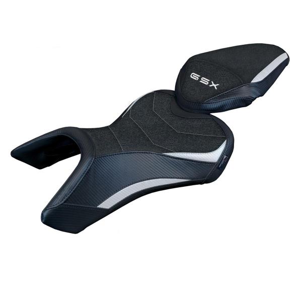 Rivestimento sella TPZ Niigata Ultragrip Logo bianco Suzuki GSX8S/8R 2023-2025