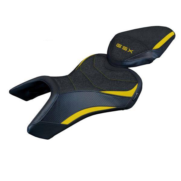 Rivestimento sella TPZ Niigata Ultragrip Logo giallo Suzuki GSX8S/8R 2023-2025