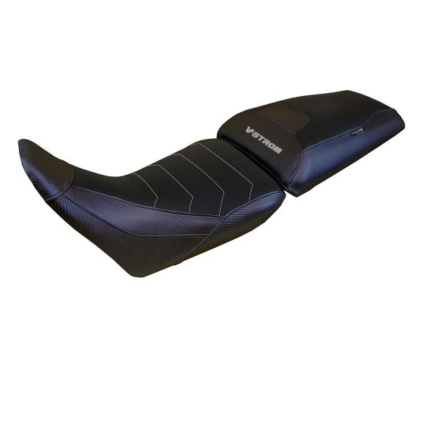 Rivestimento sella TPZ Surat Comfort Logo nero Suzuki Vstrom 1050 2020-2025
