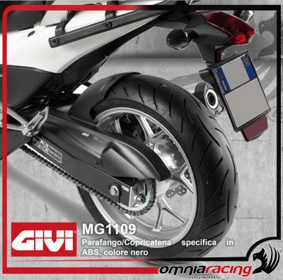 GIVI MG1109 - Parafango Posteriore con Paracatena in ABS per Honda NC750S NC750X 2014 14>