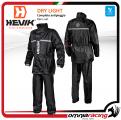 Hevik "Dry light" - Kit completo tuta 100% antipioggia antivento giacca e pantalone