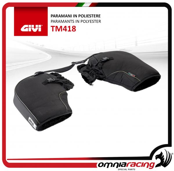 Pair of Givi protective handle-bar gloves for motorcycles & scooters adjustable