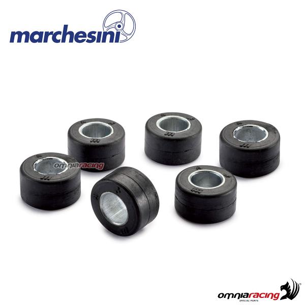 Six Damper rubber kit Marchesini 6 pieces for Marchesini aluminium SuperMotard SM