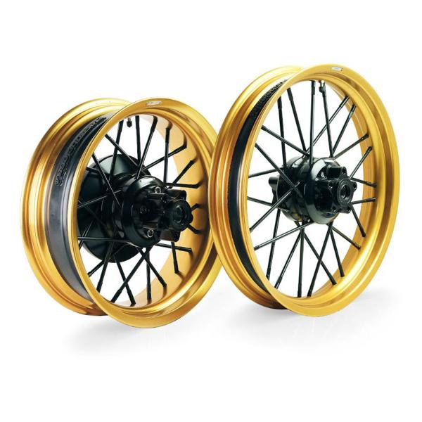 Unit Garage Spoke Wheelset BMW R18, R18B, transcontinental 24m9 oro