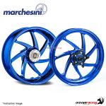 Marchesini wheels M7RS Blue anodized aluminum Yamaha R1 2015-2025