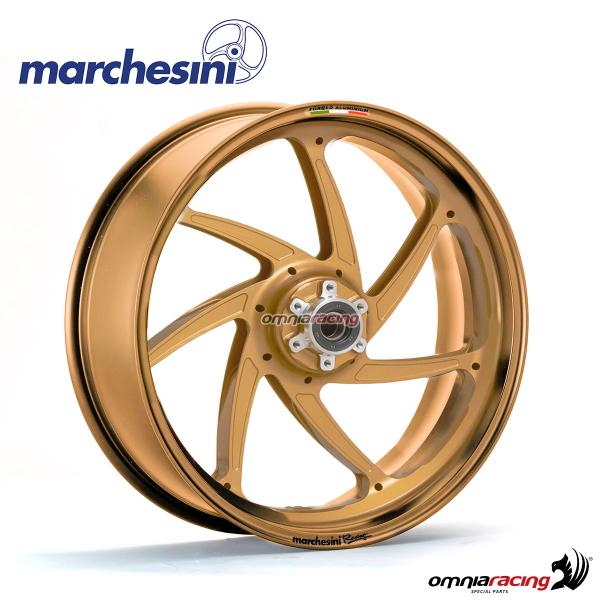 Marchesini front wheel M7RS Gold Anodized aluminum BMW HP4 2013-2025