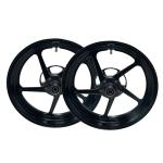 RCB FG506 wheels Yamaha Xmax 125/300 2017-2025 Forged black 3.50x15 4.00x14