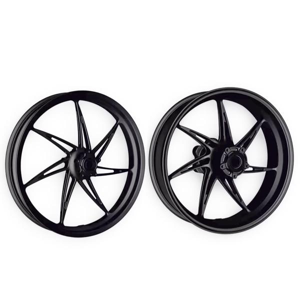 Forged black aluminum wheels Ducati Multistrada V4/V4S 2025