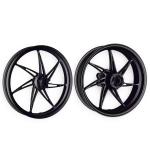Forged black aluminum wheels Ducati Multistrada V4/V4S 2021-2024