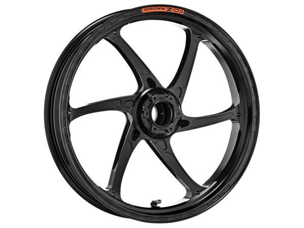 OZ Gass front wheel glossy black aluminum Honda CBR1000RR-R/SP 2020-2024