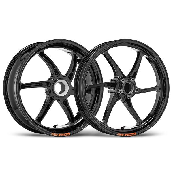 Coppia cerchi OZ Cattiva magnesio nero lucido Ducati 996