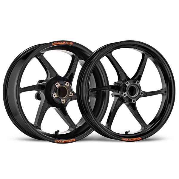 Coppia cerchi OZ Cattiva magnesio nero opaco Aprilia RSV1000 Factory 2004-2005