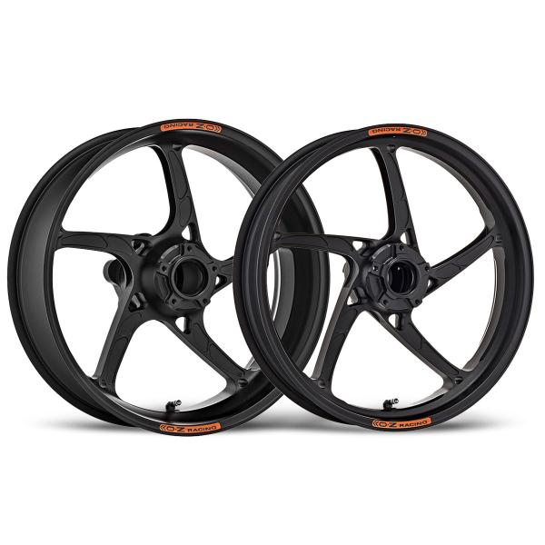 Coppia cerchi OZ Piega-R alluminio nero opaco Ducati 999/999S/999R