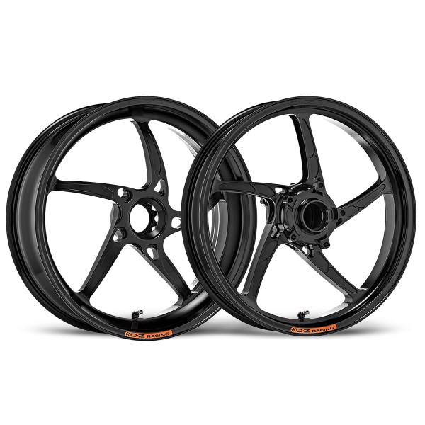 Coppia cerchi OZ Piega alluminio nero lucido Ducati 748