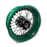 KINEO rear spoked wheel rim Ducati Monster S4 2002-2003 - Moss green