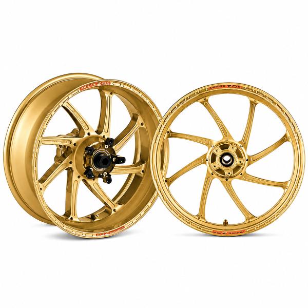 Coppia cerchi OZ Replica GP-8R alluminio oro opaco Yamaha R6 2017-2025