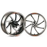 Coppia cerchi OZ Replica GP-8R alluminio anodizzato titanio Yamaha R6 2017-2025