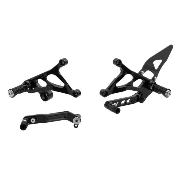 CNC Racing Black Rearsets Mv Agusta Dragster 800 2014-2017