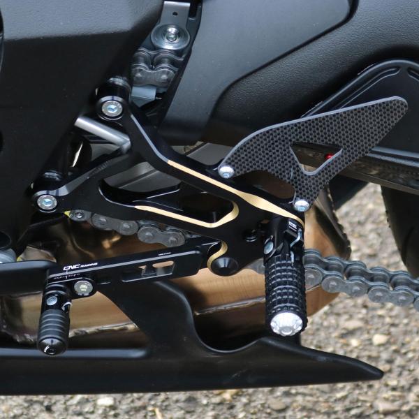 CNC Racing Black/Gold Rearsets Mv Agusta F3 675RC 2018-2019