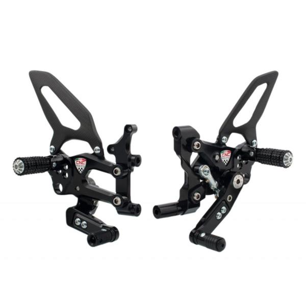 CNC Racing Black Rearsets RPS Ducati Panigale V2 2020-2024
