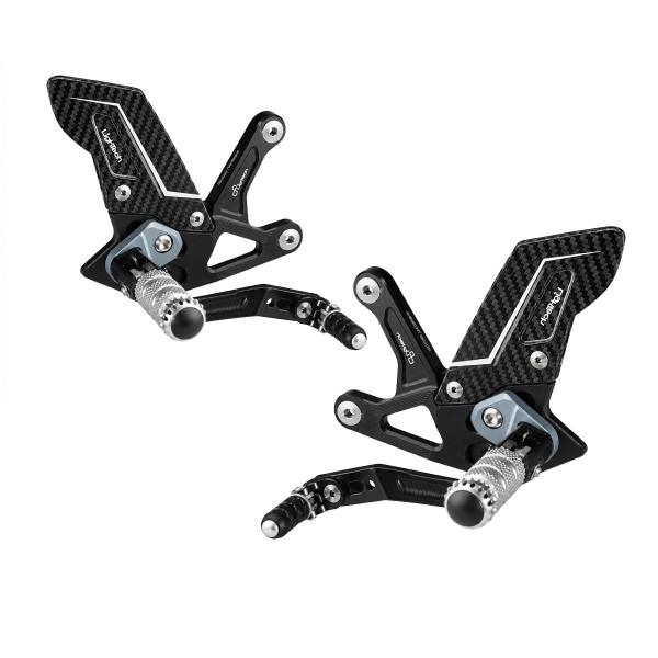 Pedane Regolabili LighTech Standard Triumph Speed Triple 1200RX 2025-2026