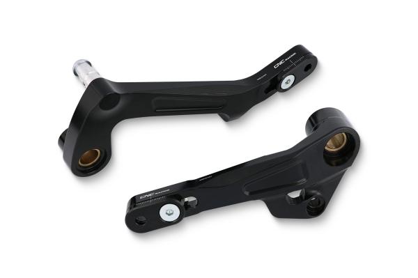 CNC Racing black Footrest levers Ducati Multistrada 1260 2018-2020