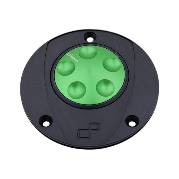 LighTech Green Quick Release Fuel Cap Kawasaki Ninja ZX6R 2019-2026