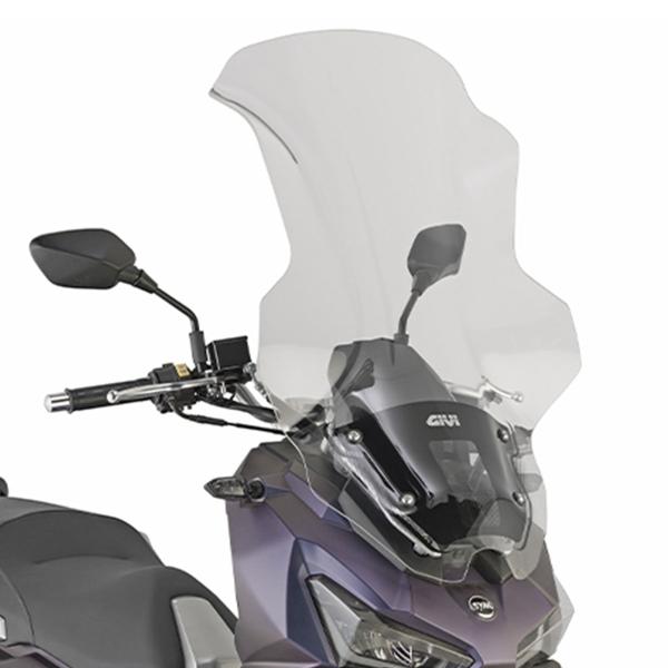 Cupolino Givi trasparente alto SYM ADX 125 2024-2025