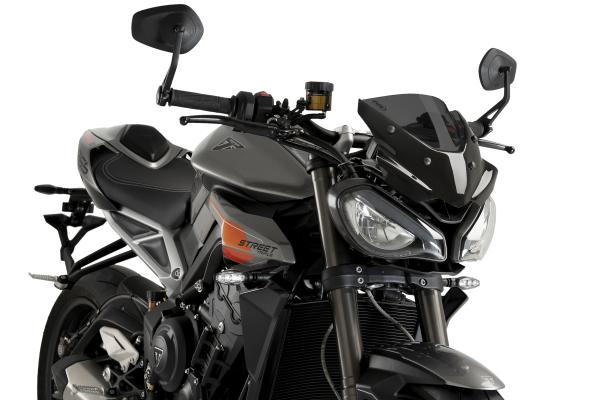 Cupolino Puig New Generation Sport fume scuro Triumph Streeet Triple 765RS 2025
