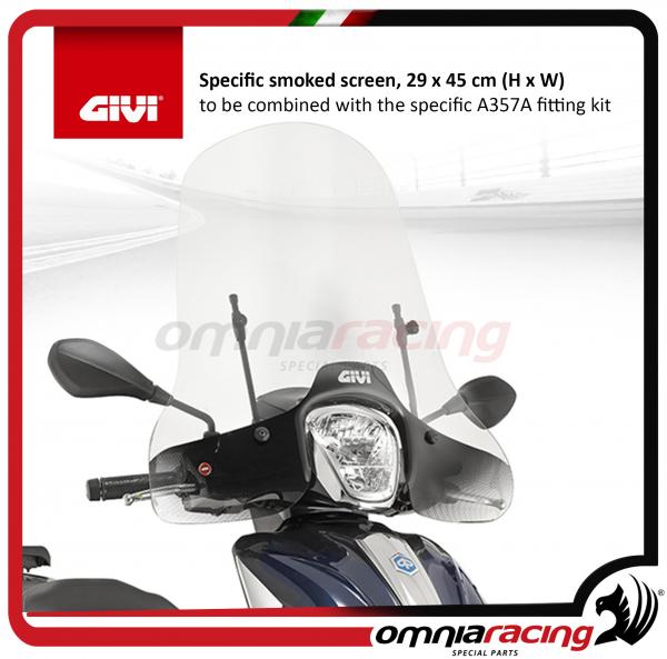 A5606A Specific fitting kit Piaggio Beverly for windscreen 5606A GIVI Mounting 