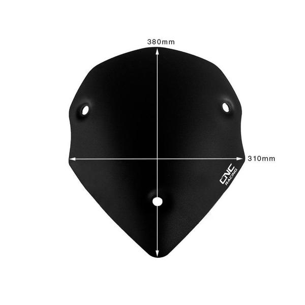 Cupolino CNC Racing Sport nero Ducati Multistrada V2 2022-2024