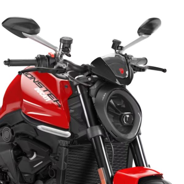 Windscreen black sport Ducati Monster 937 2021-2023