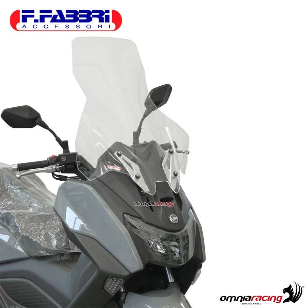 Parabrezza trasparente exclusive Fabbri per Sym Maxsym 400 2021>