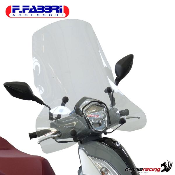 Fabbri Scooter Transparent windshield for Sym Symphony ST50/ST125/ST200 2021>