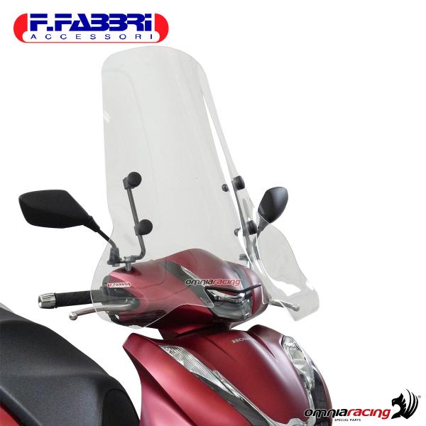 Parabrezza trasparente Fabbri scooter per Honda SH350i 2021>
