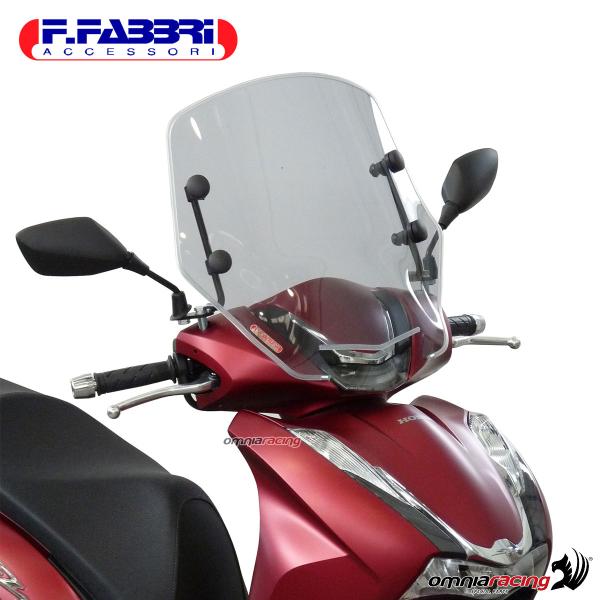 Parabrezza fume chiaro Fabbri scooter per Honda SH350i 2021>