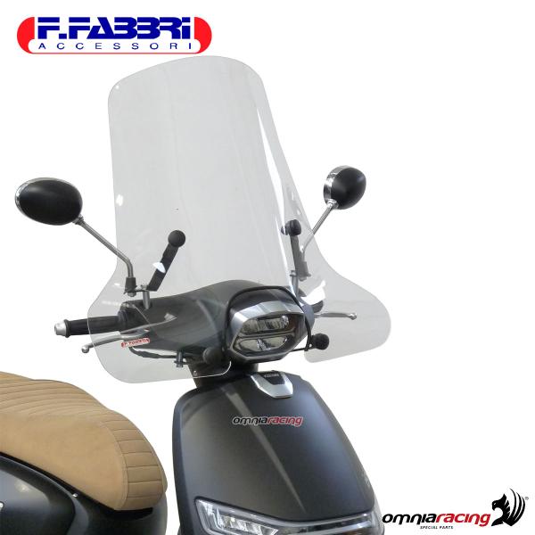 Parabrezza trasparente Fabbri scooter per Keeway Iskia 125 2023