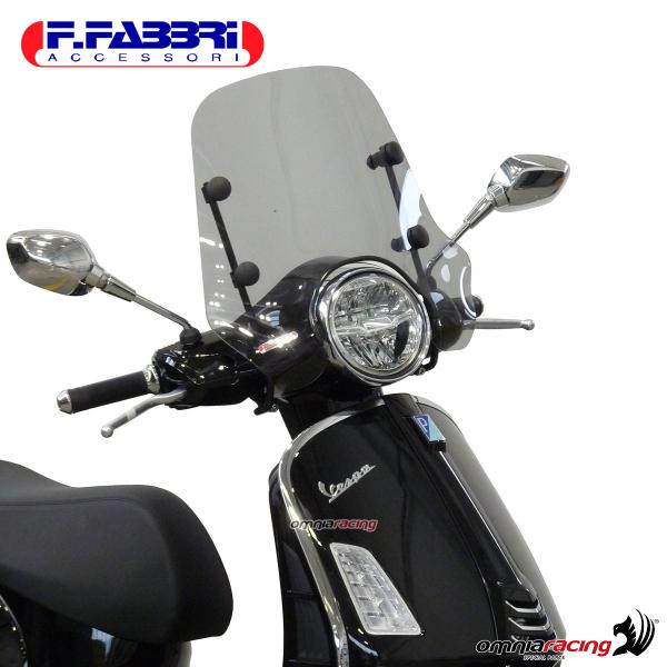 Fabbri Scooter Transparent windshield for Vespa GTS125/300 2023