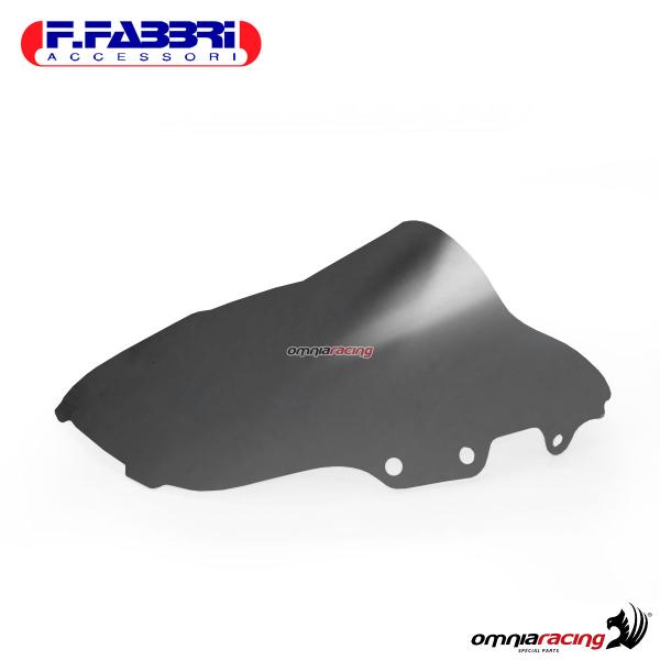 Fabbri double bubble matt black bi-satin windshield for Honda CBR600 1995>1998